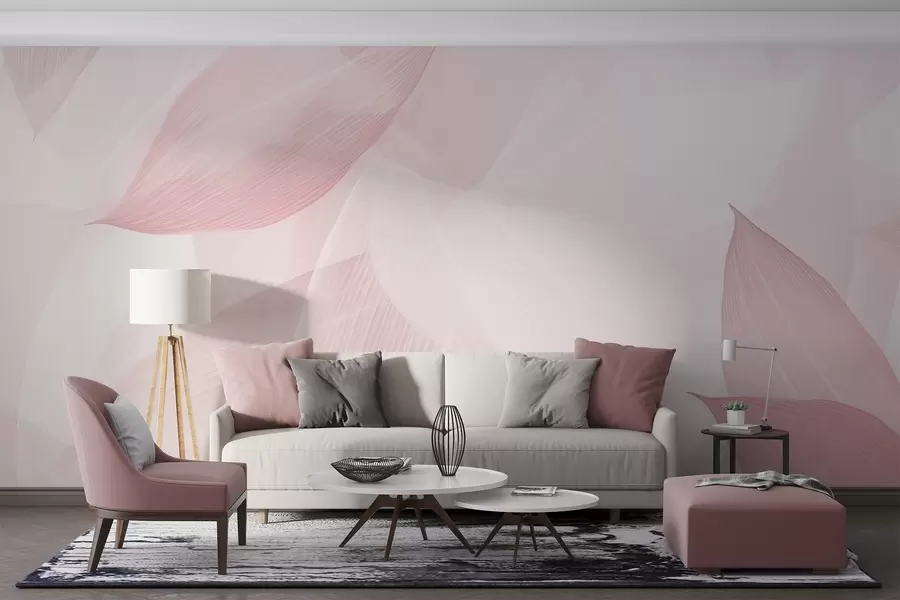 peintures murales Feuilles acérées w04517