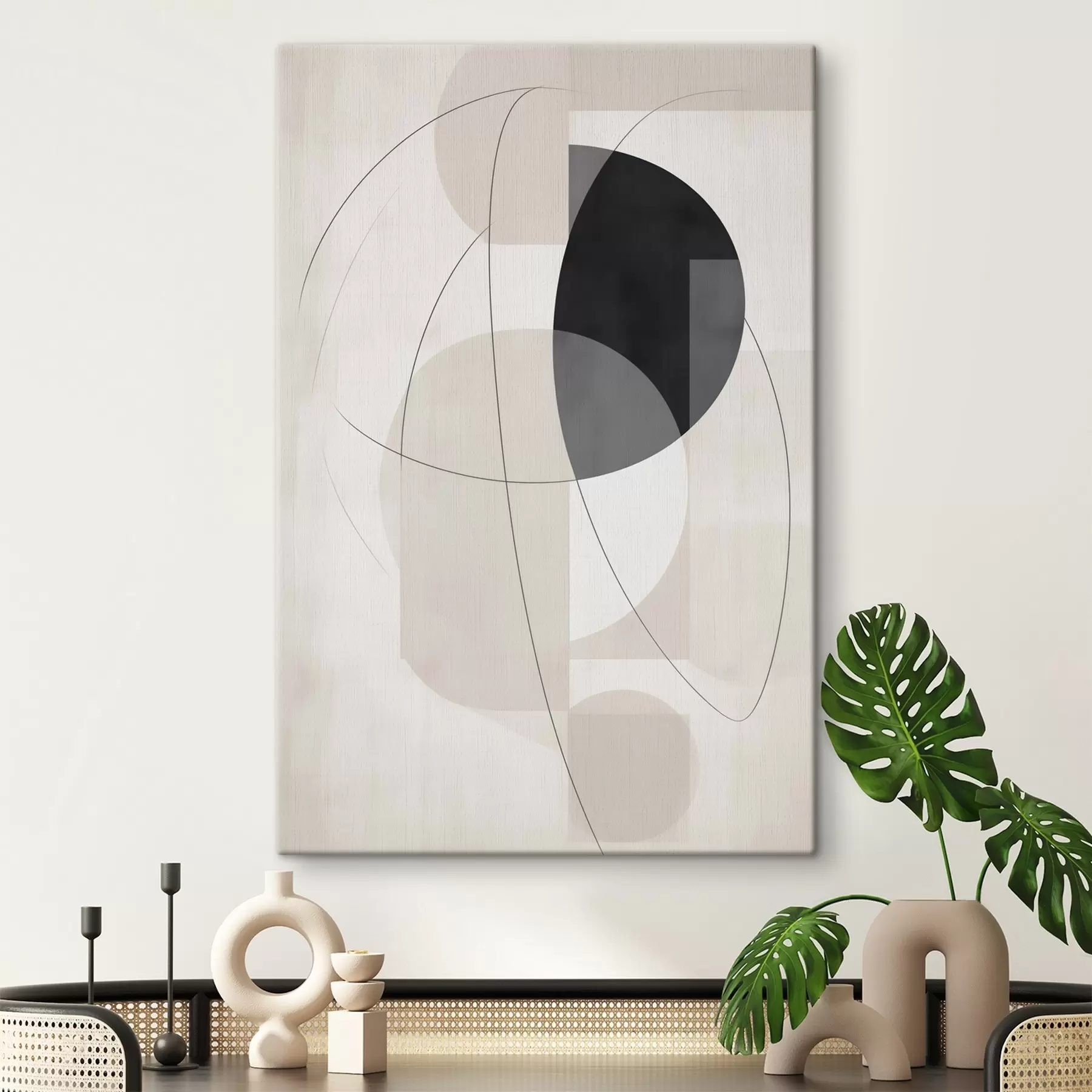 wall murals Geometric abstraction s45767