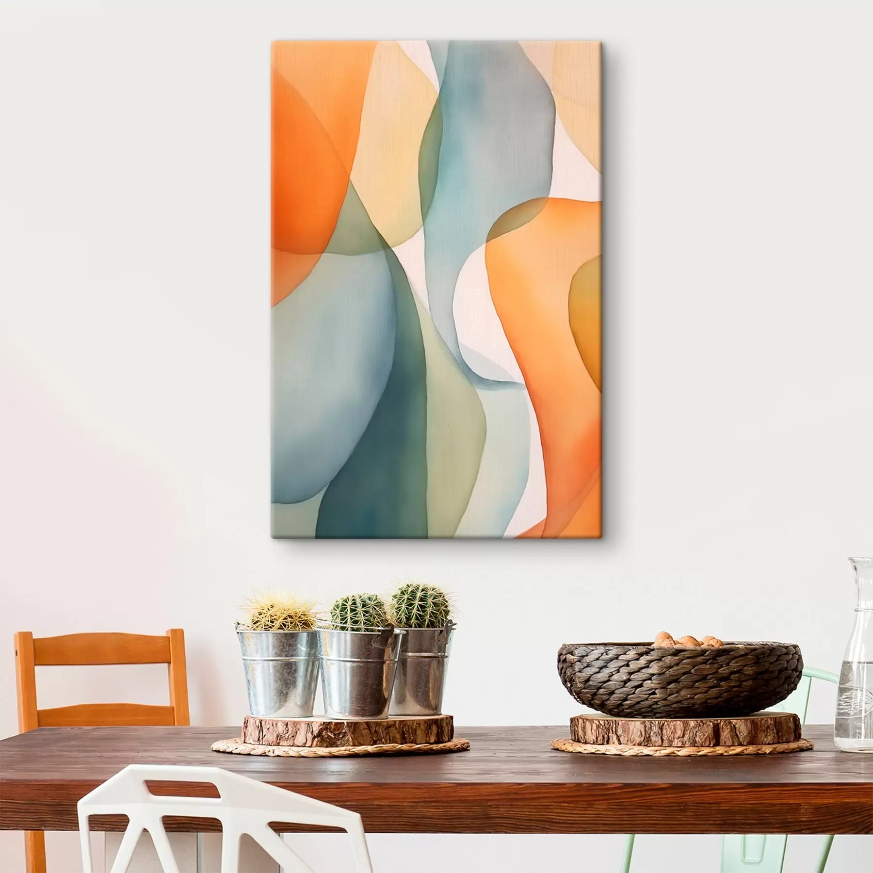wall murals Abstract waves s45786
