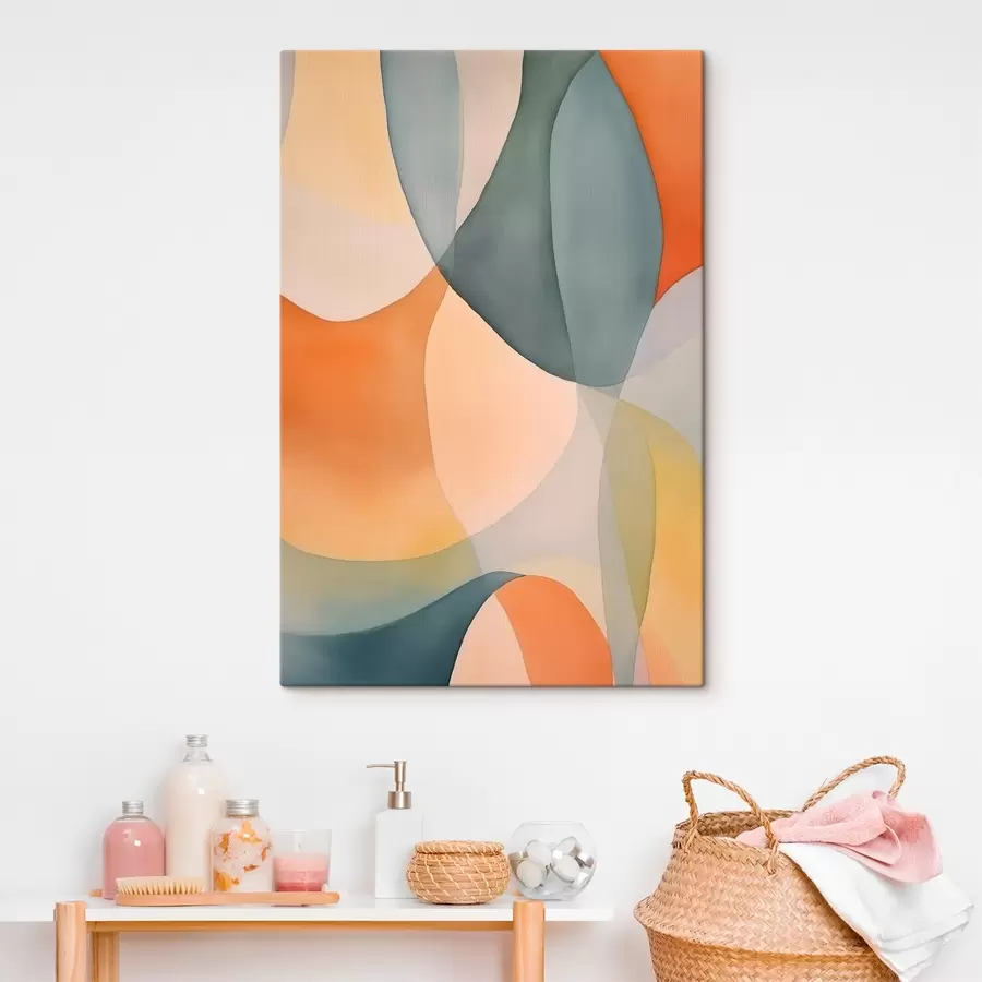 wall murals Abstract waves s45787