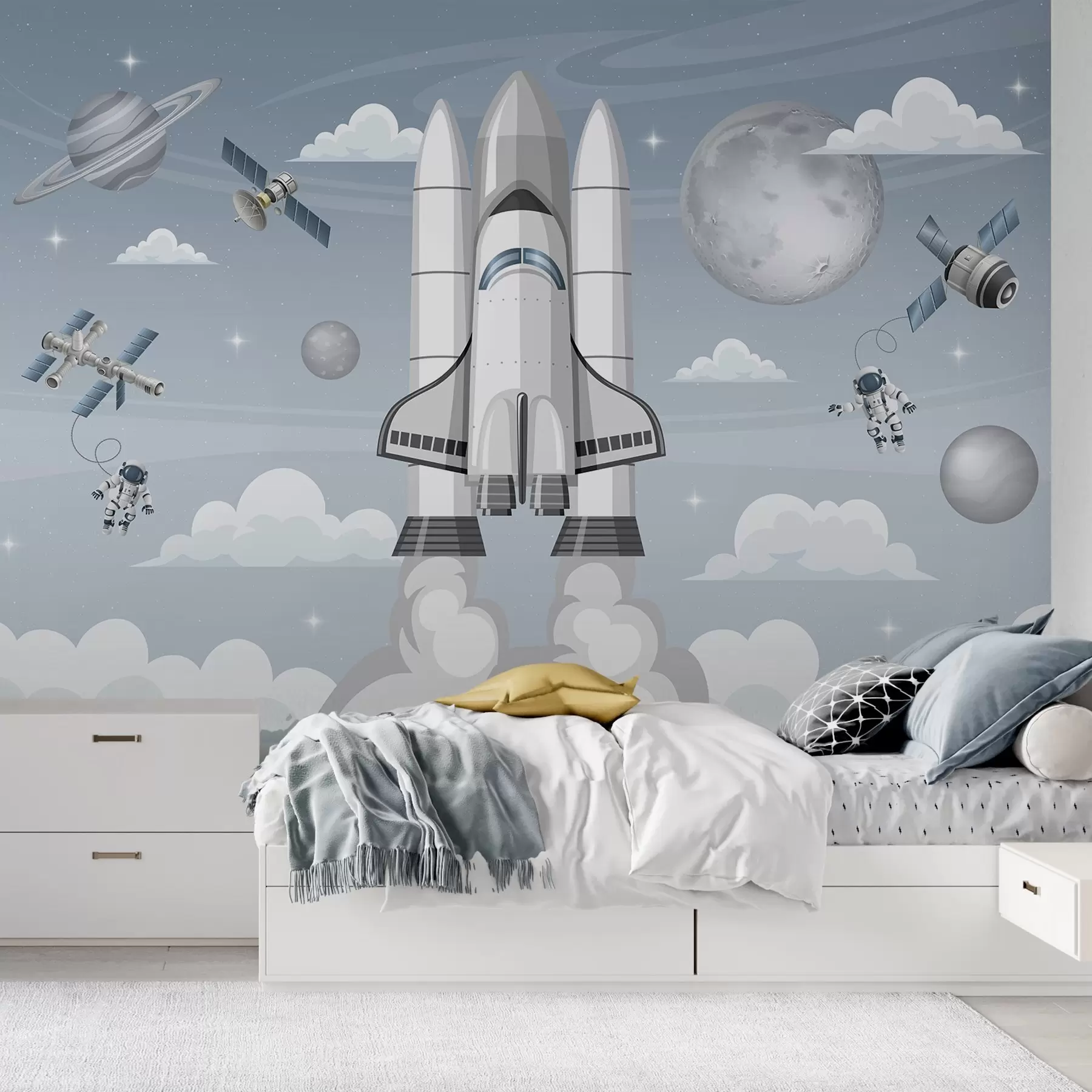 wall murals Space travel w04197