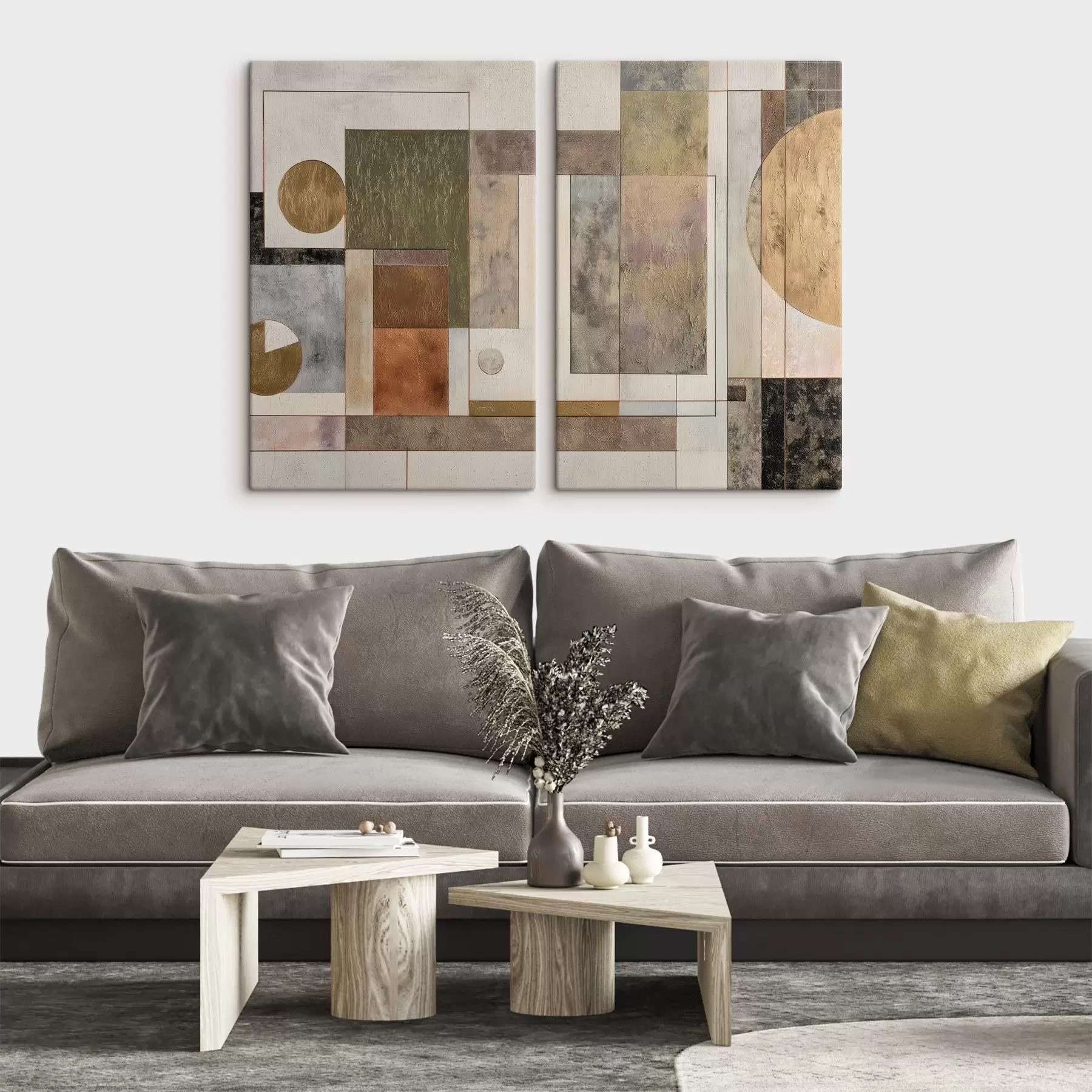 wall murals abstract modern geometry m00738