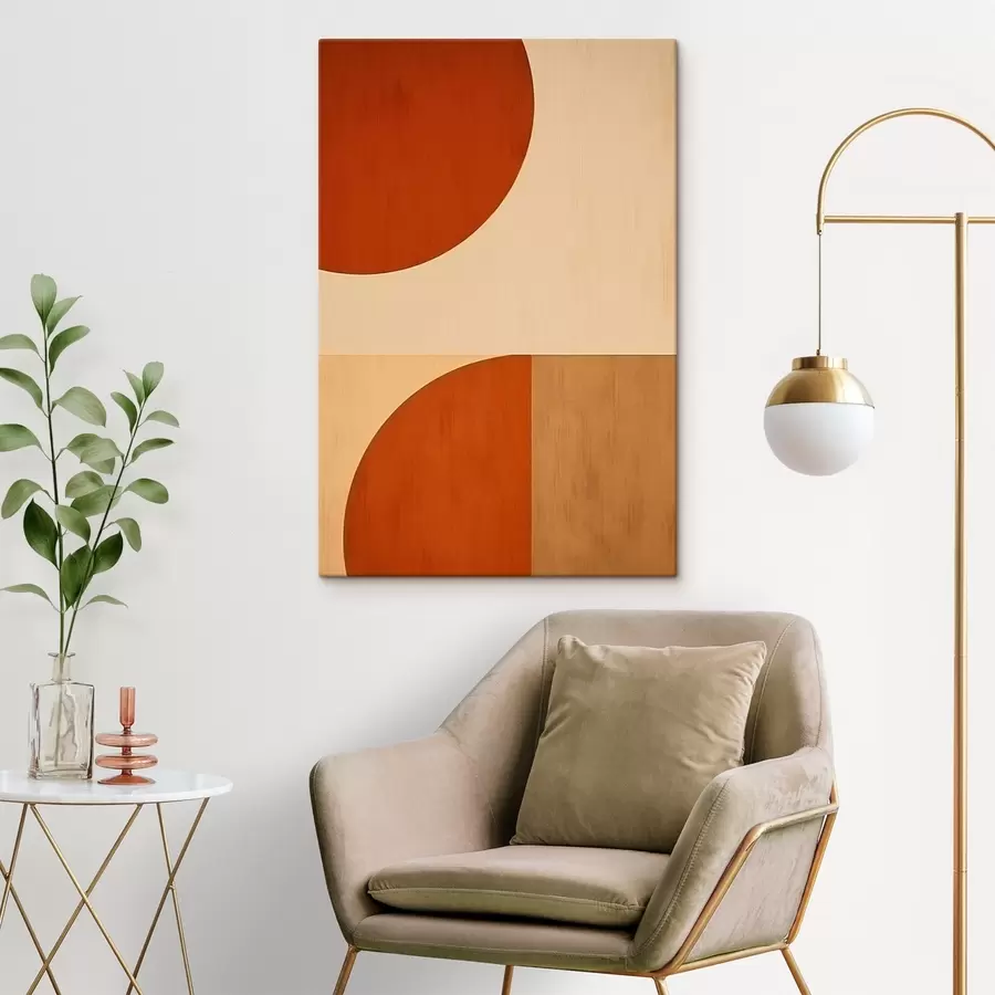 murales Semicírculos abstractos s45844