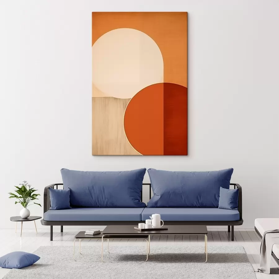 murales Semicírculos abstractos s45845