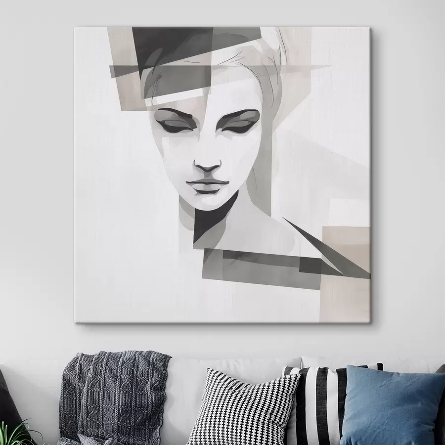 murales Retrato abstracto s45917