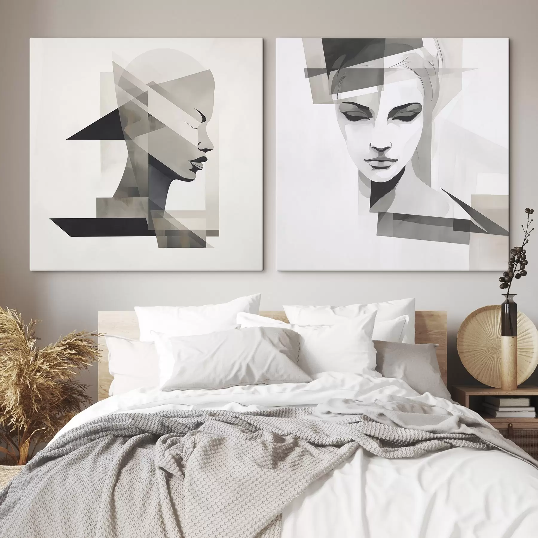 wall murals Abstract portrait m00753