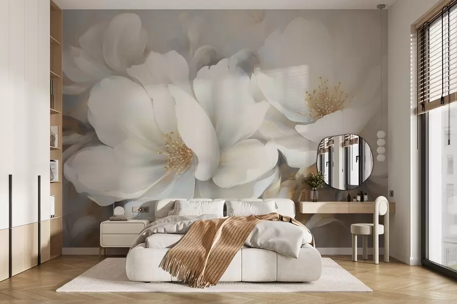 Wall Mural Photo Wallpaper Huge flowers w04594