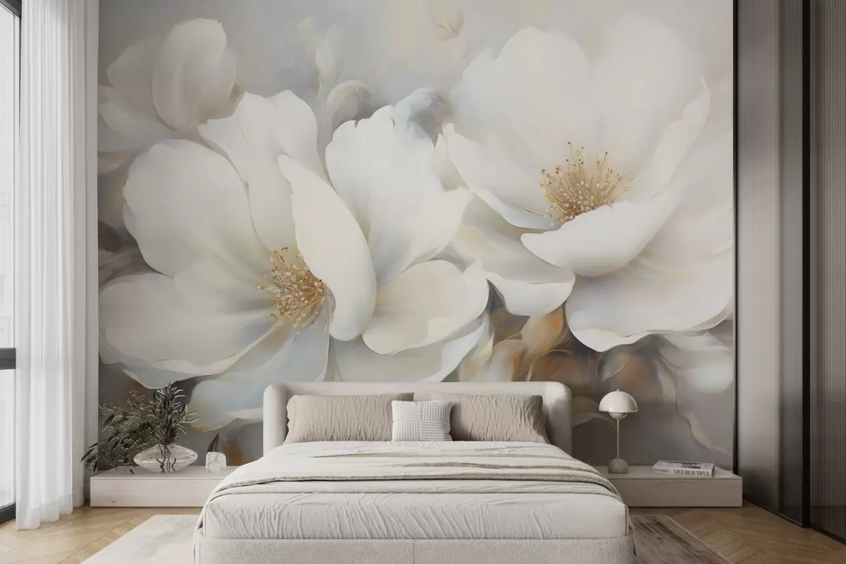 murales Flores enormes w04594