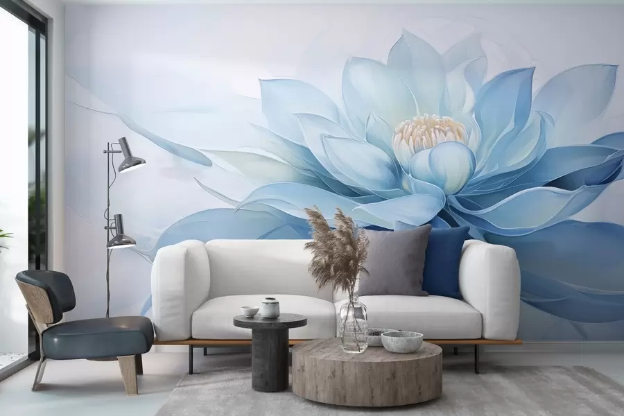 peintures murales Le mystère de la fleur w04563