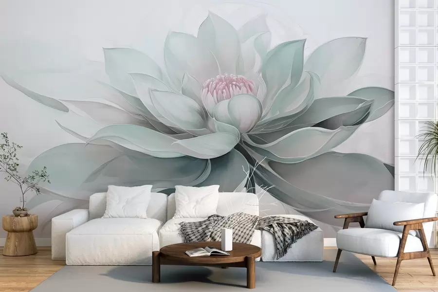 peintures murales Le mystère de la fleur w04563v2