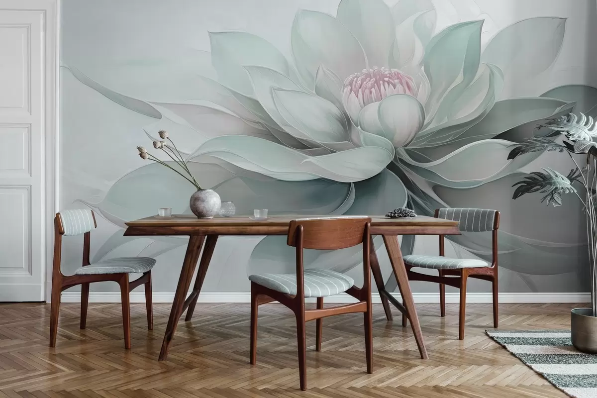 Wall Mural Photo Wallpaper Mystery of the flower w04563v2