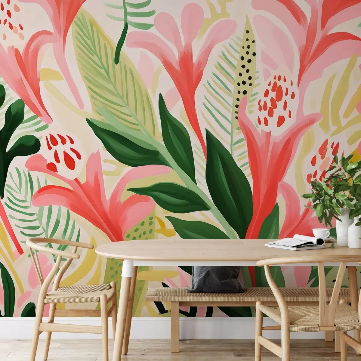 murales Vuelo de colores w04564