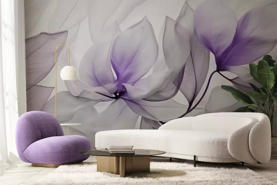 wall murals Magic of petals w04566v1