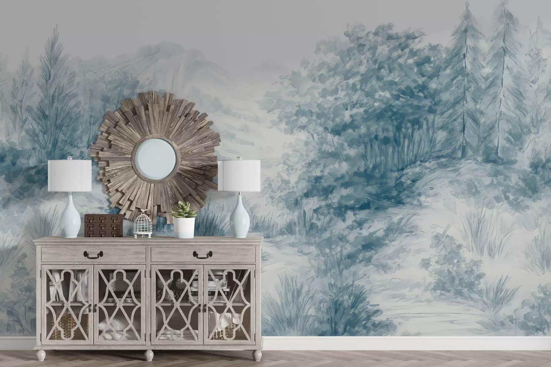 Wall Mural Photo Wallpaper Colorful contours w04572