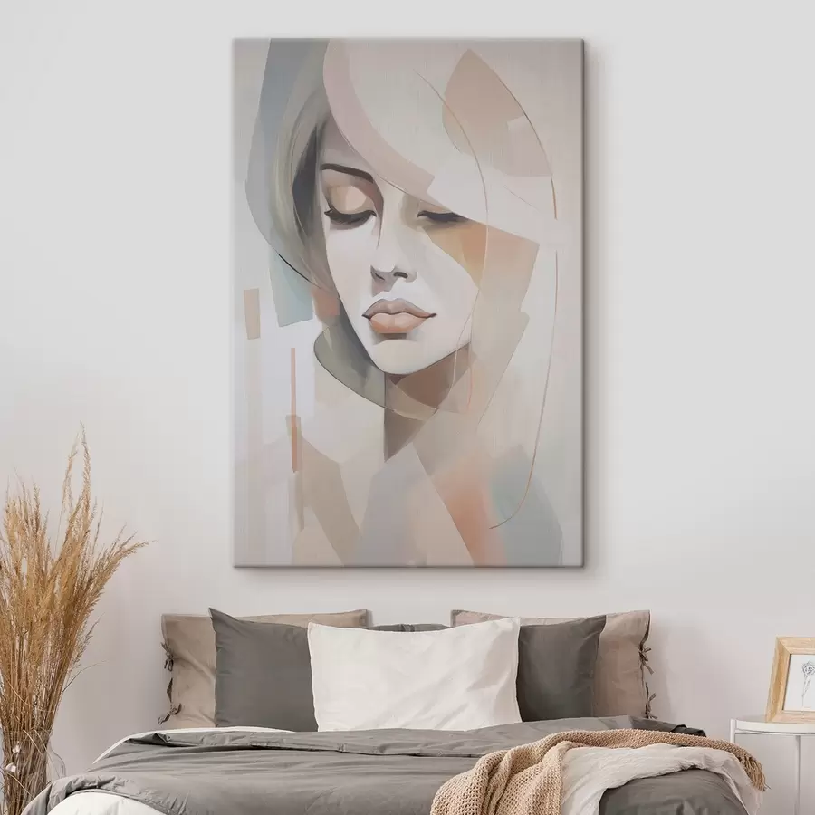 wall murals Abstract portrait of a girl s45972