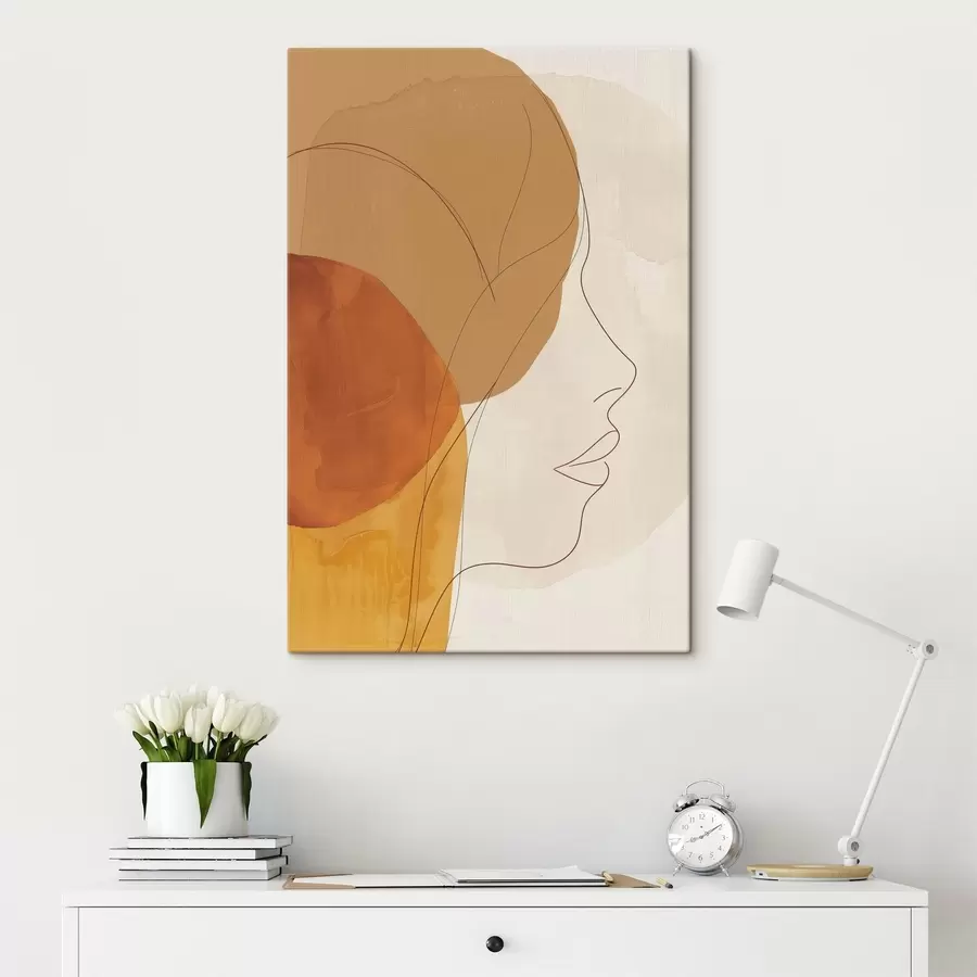 wall murals Abstraction, girl s45654