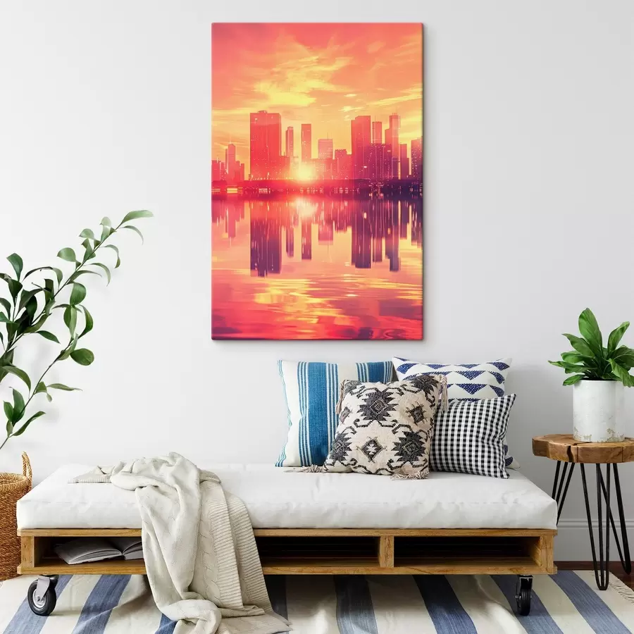 wall murals Order against the background of a modern city s45659