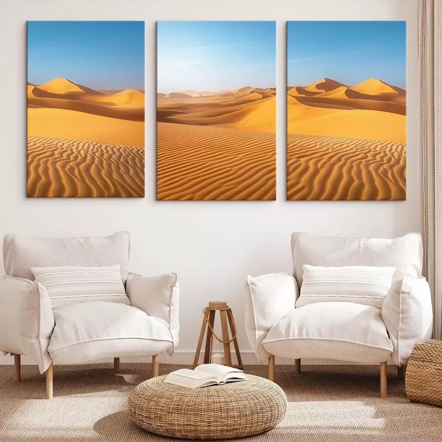 murales Cielo azul en el desierto m00786