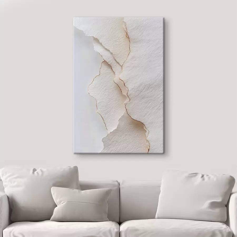 murales El papel ligero se rasga con un borde fino s45884