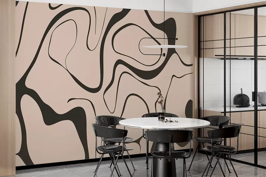 murales Patrón abstracto w04649