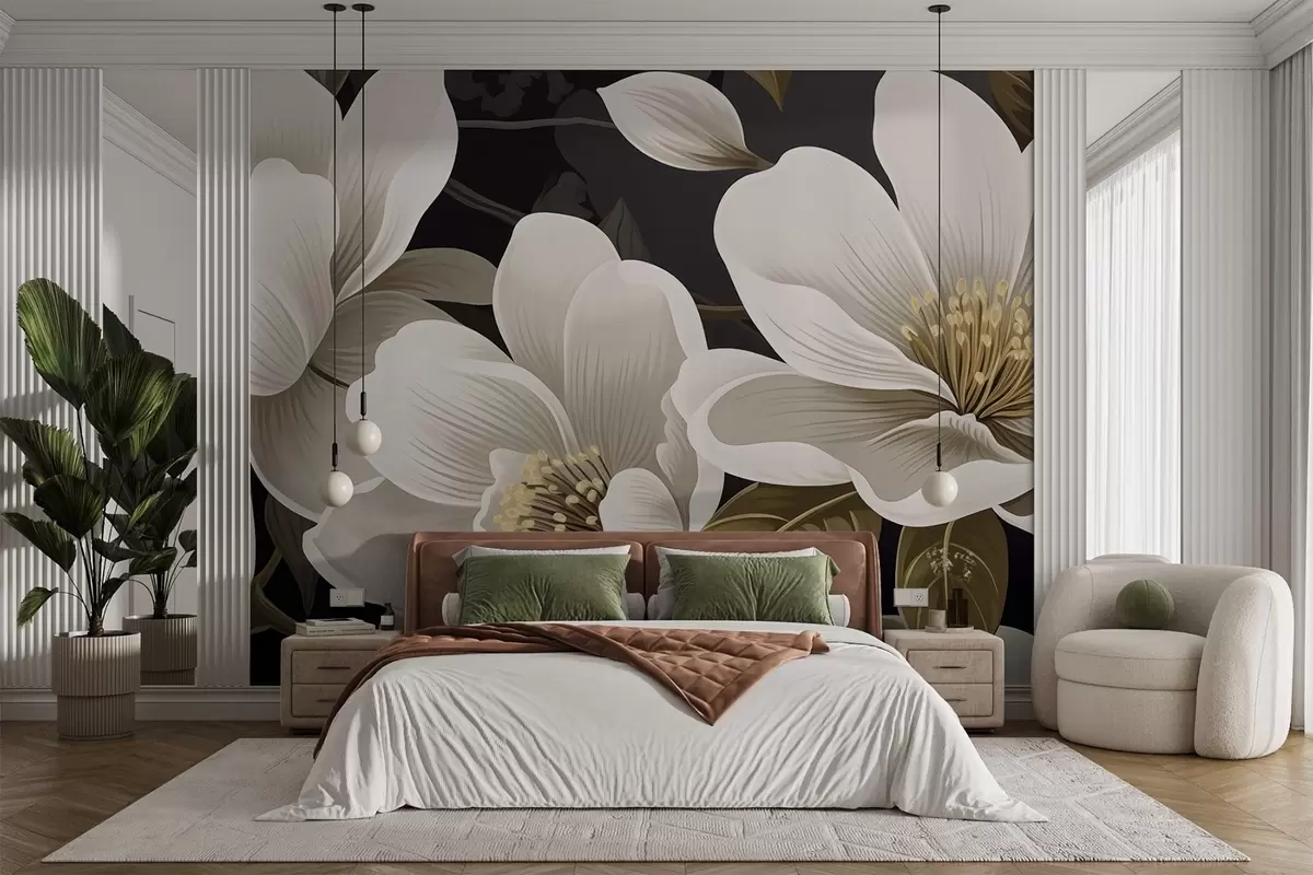 wall murals Flowers w04650
