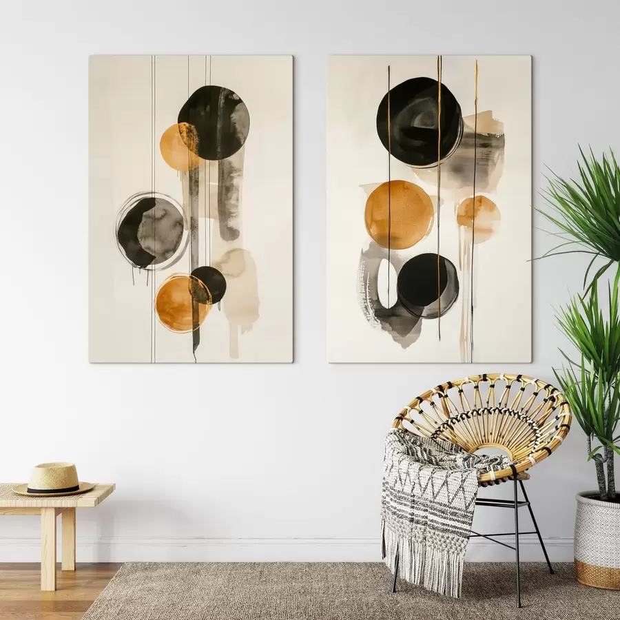 murales Círculos abstractos m00717