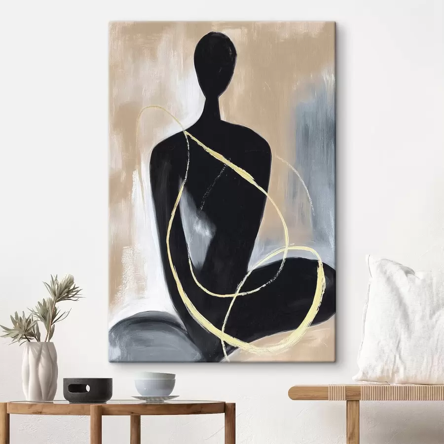 murales Silueta abstracta s45985