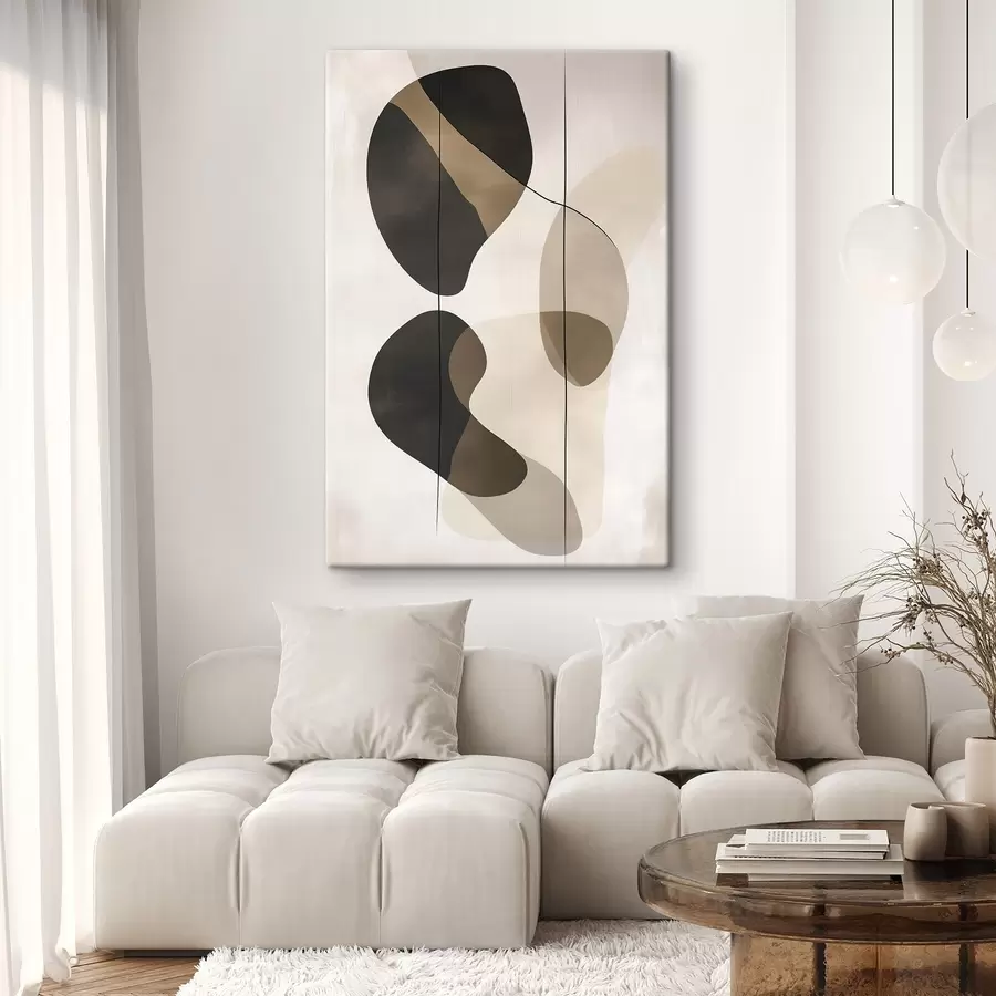 murales Formas abstractas flotantes s45991