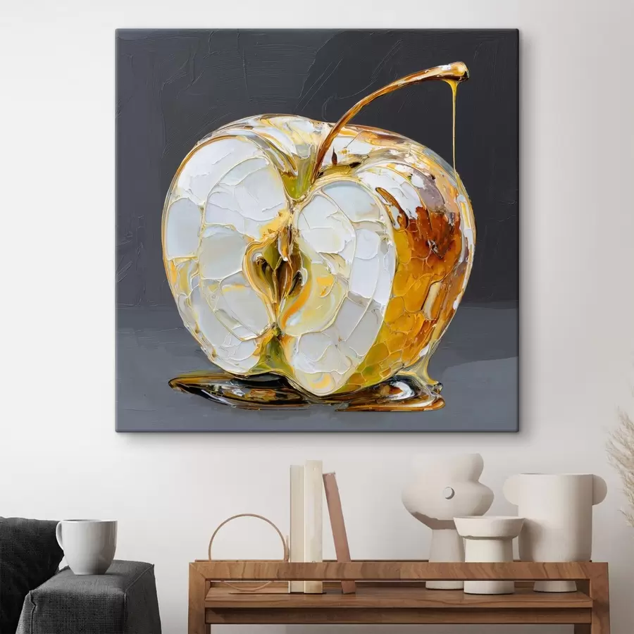 murales Manzana dulce en estilo pictórico s45861