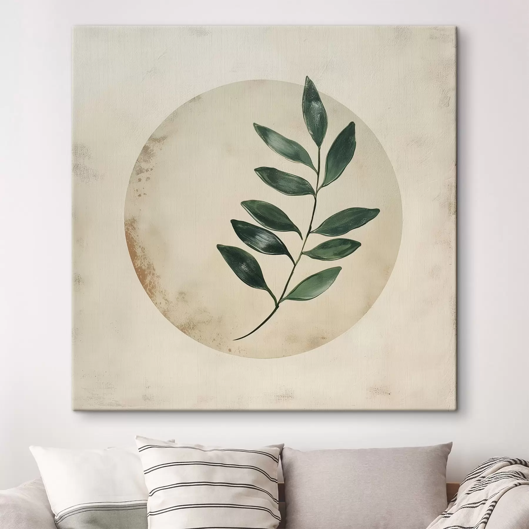 wall murals Botanical Circle s46048