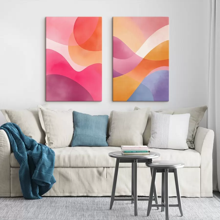 murales Ondas abstractas m00807