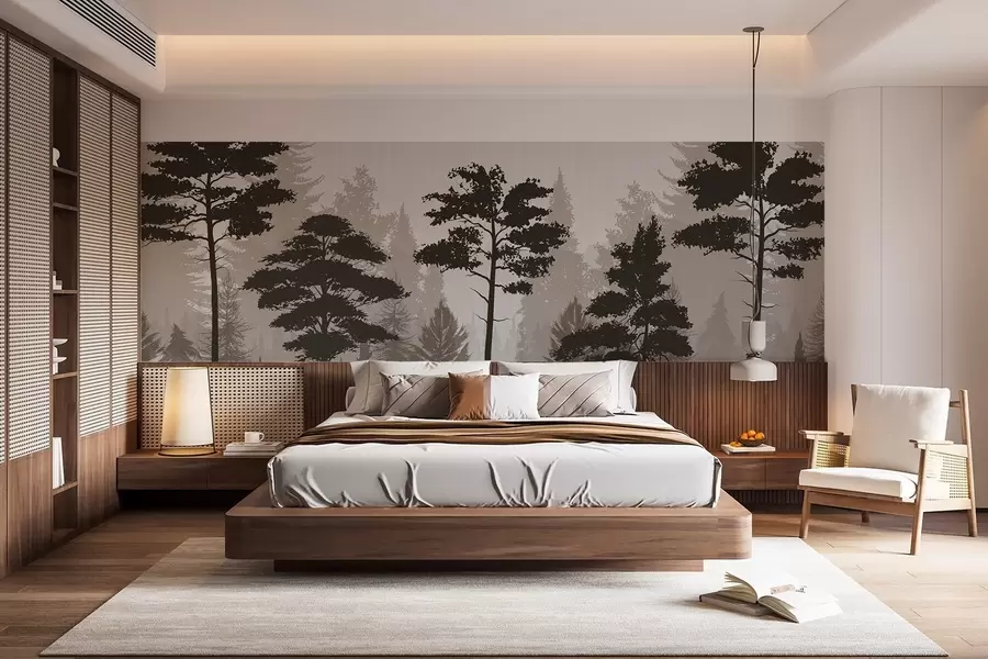 murales Bosque brumoso w04678