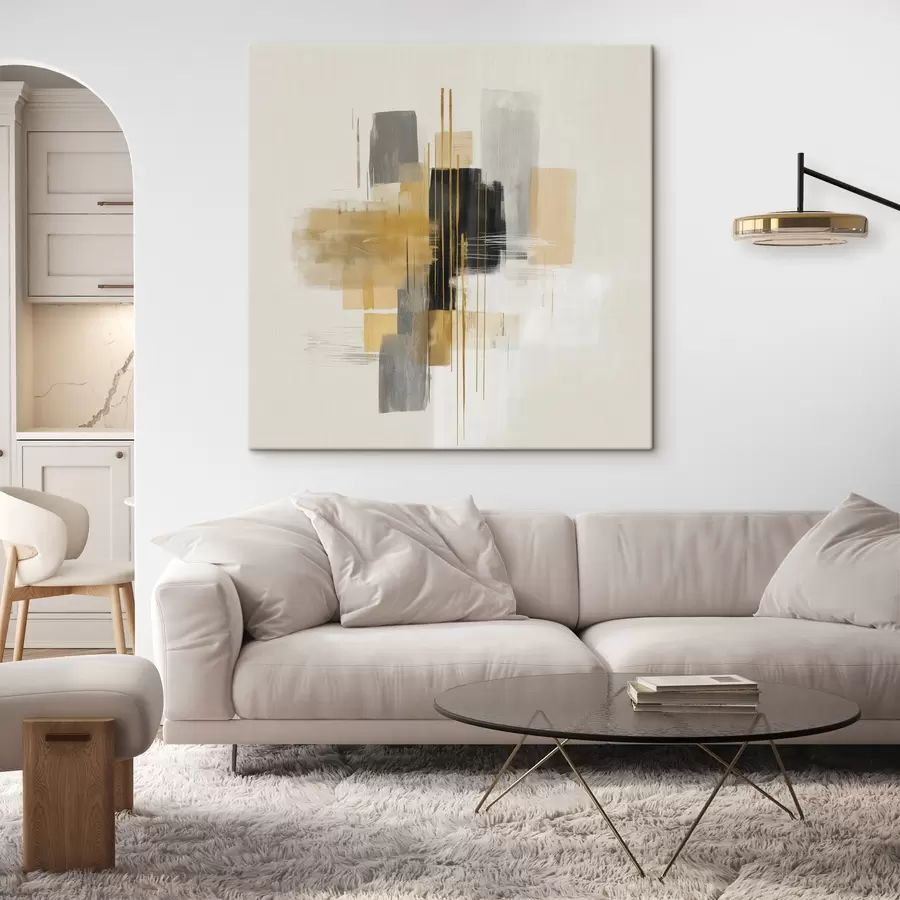 murales Verticales del espacio en estilo de abstracción gráfica s45850