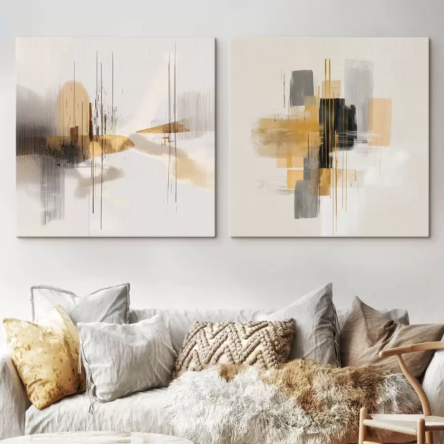 wall murals Artistic composition with graphic elements m00740