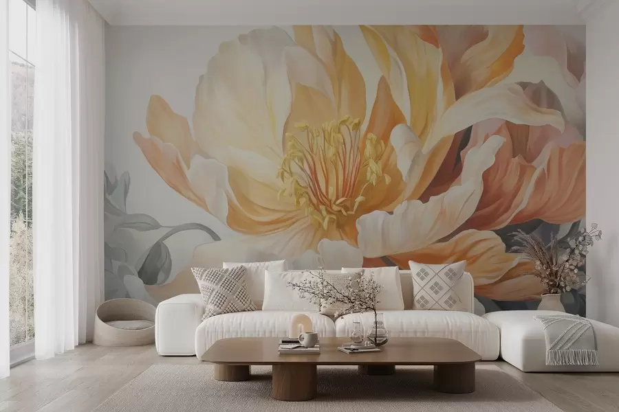 Wall Mural Photo Wallpaper Blossoming flower w04686