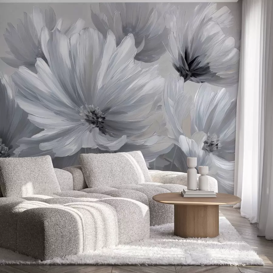 Wall Mural Photo Wallpaper Abstract flowers w04670