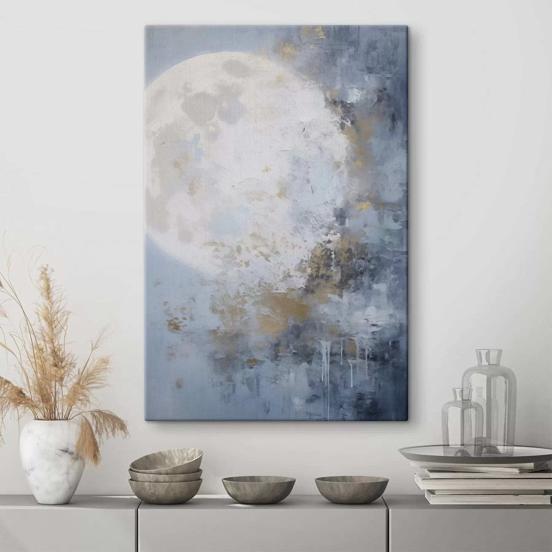 wall murals Moon abstraction s46125