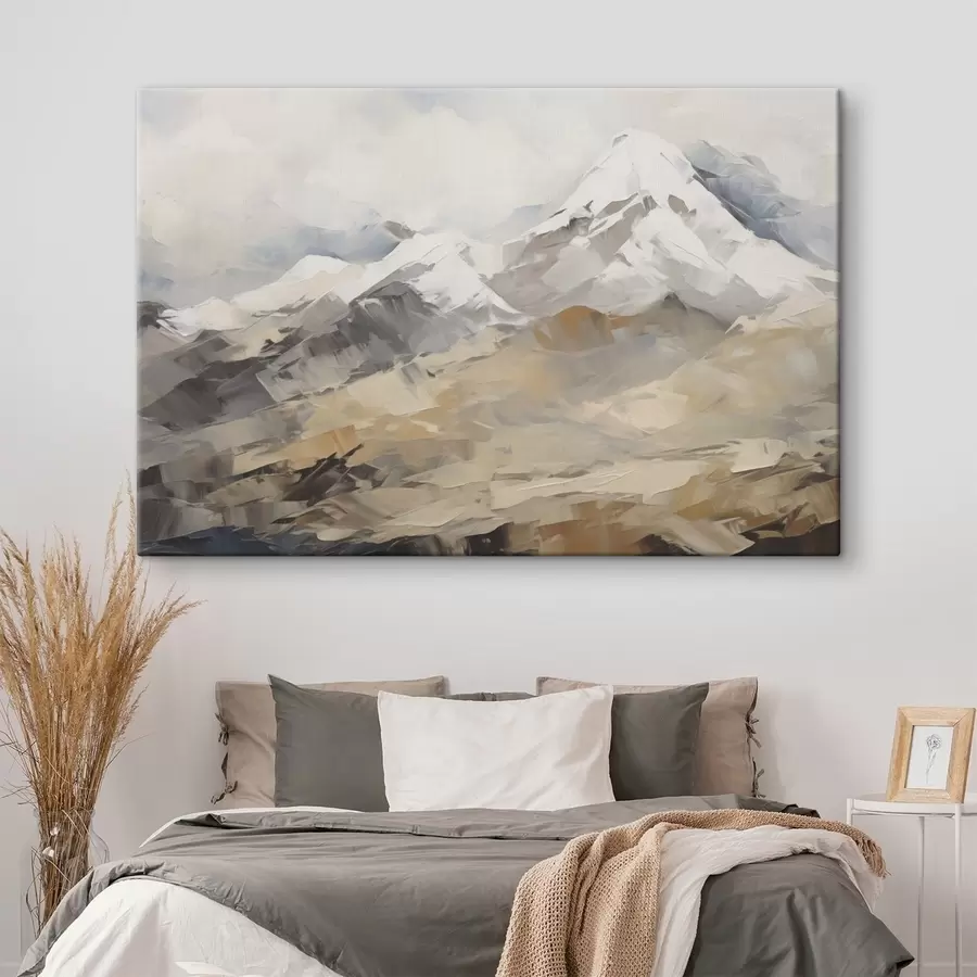 wall murals Mountain imitation painting s46193