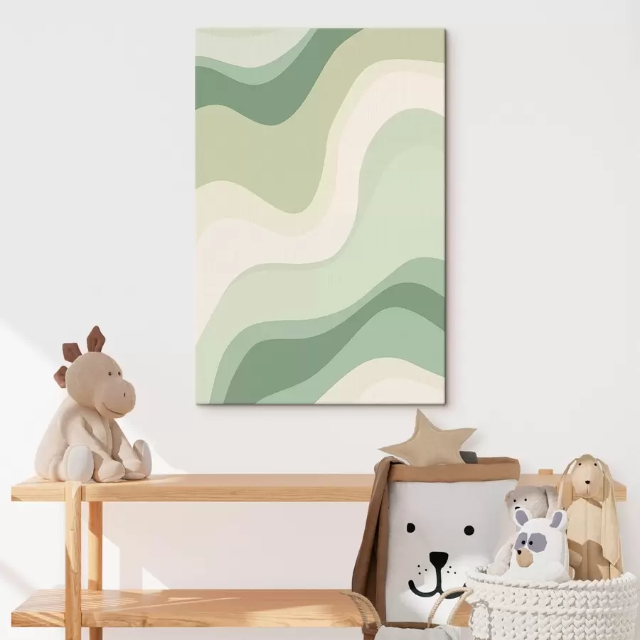 wall murals Abstract waves s46214