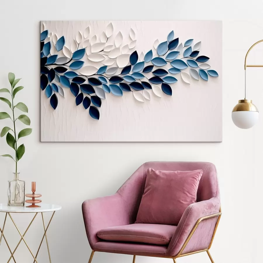 wall murals Leaves s46227