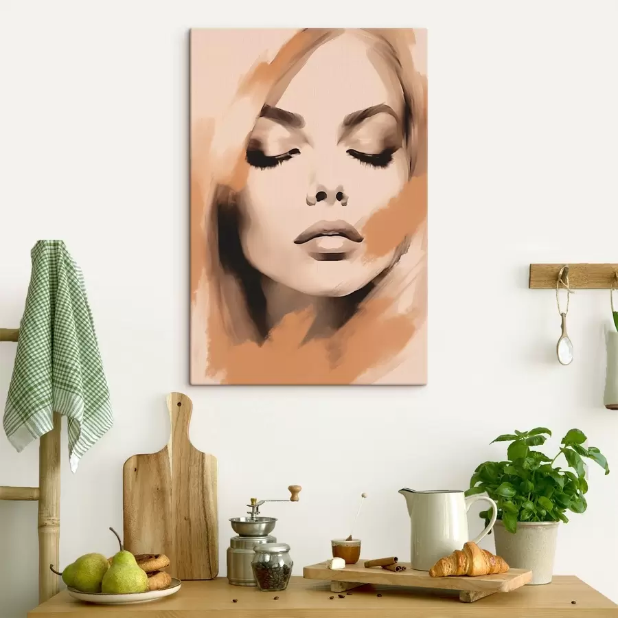 wall murals Female portrait s46247