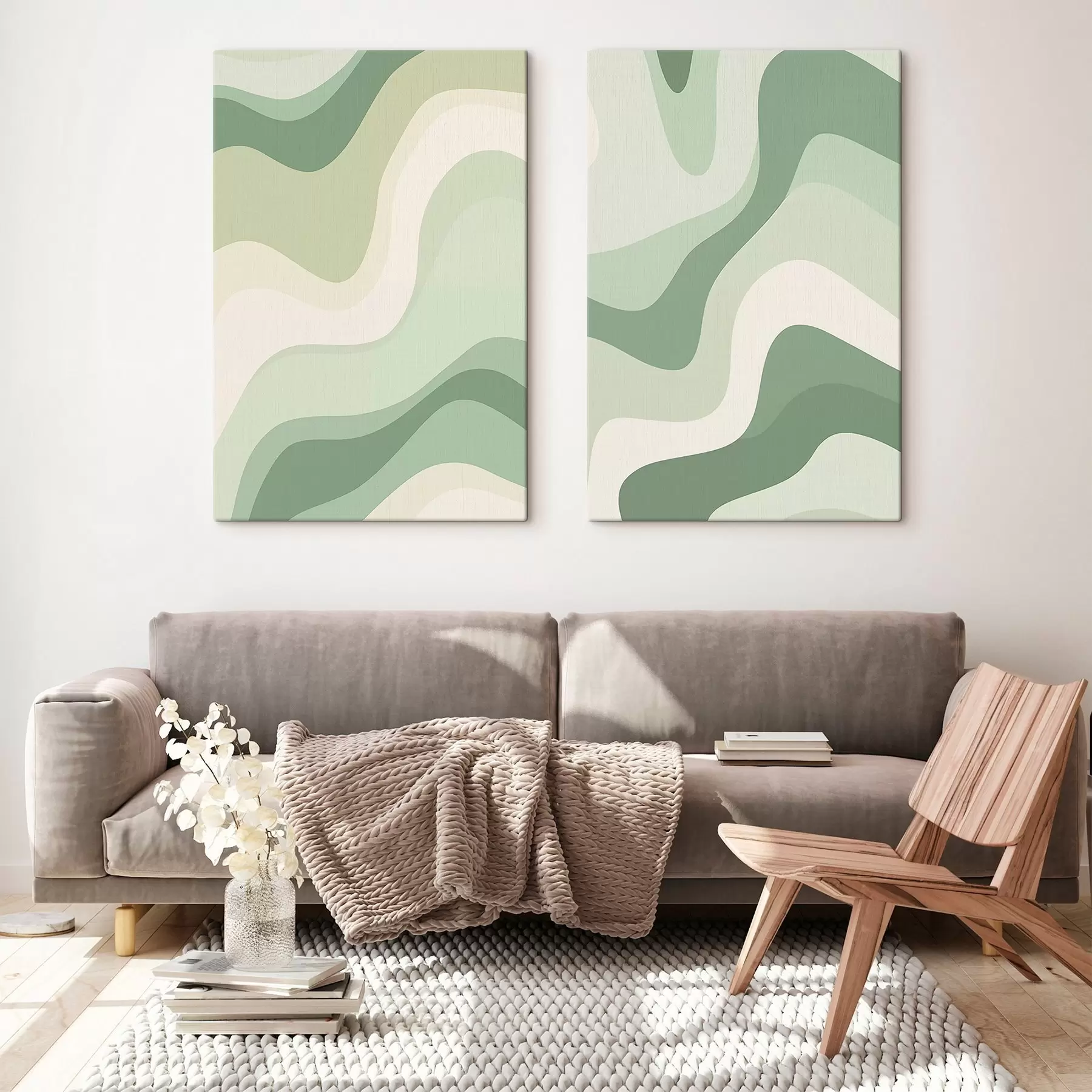 murales Ondas abstractas m00842