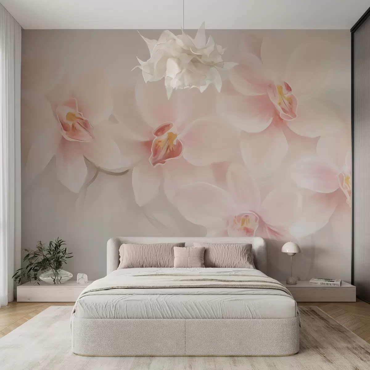 Wall Mural Photo Wallpaper Orchids w04723