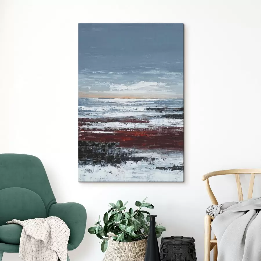 murales Paisaje marino abstracto s46014