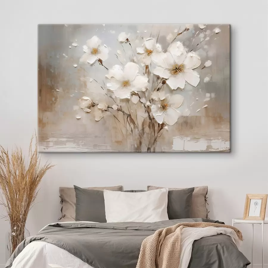 wall murals Abstract flowers s46254