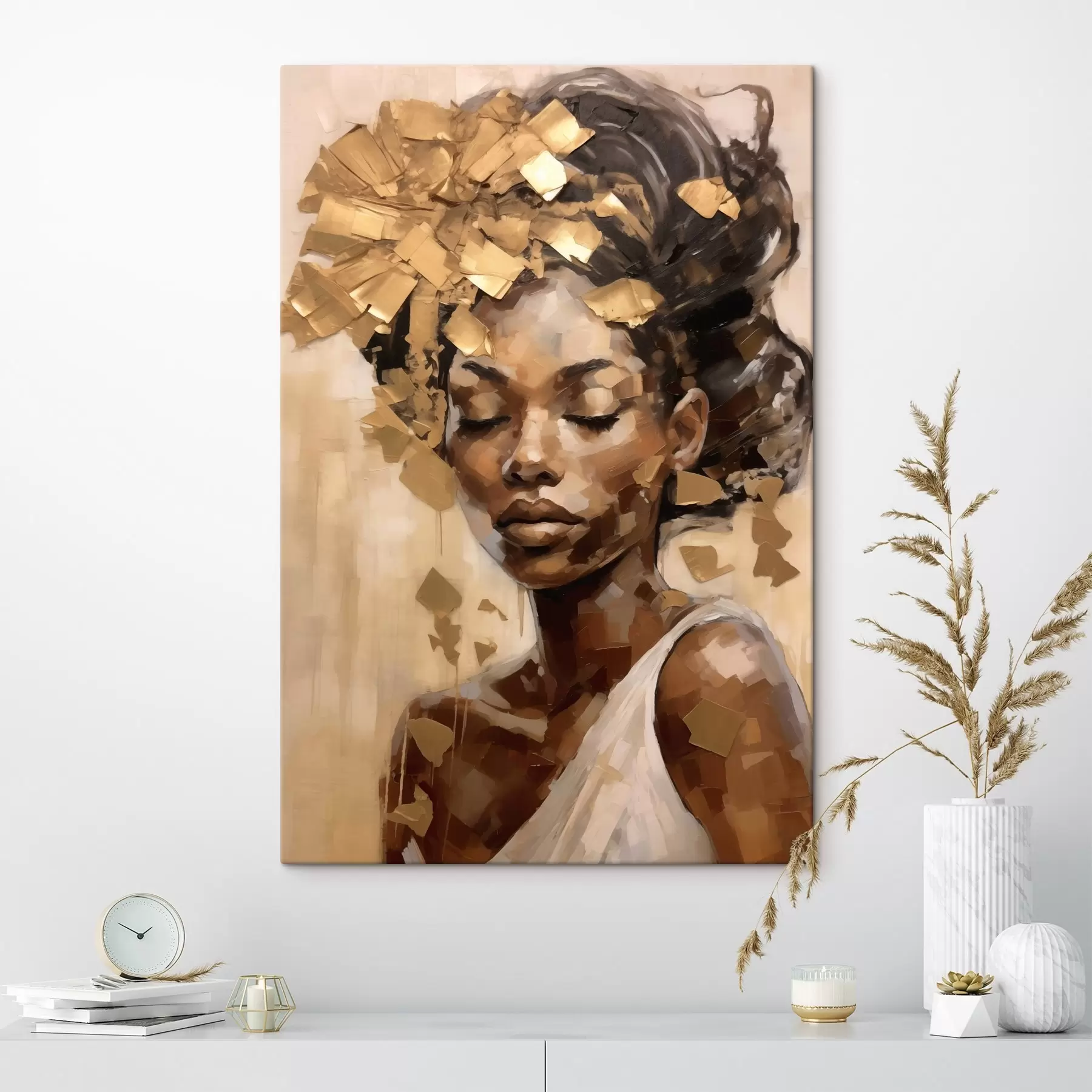wall murals Portrait of a woman s46260