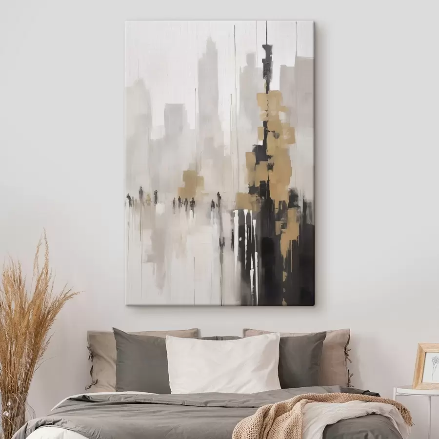 murales Paisaje urbano abstracto s46305