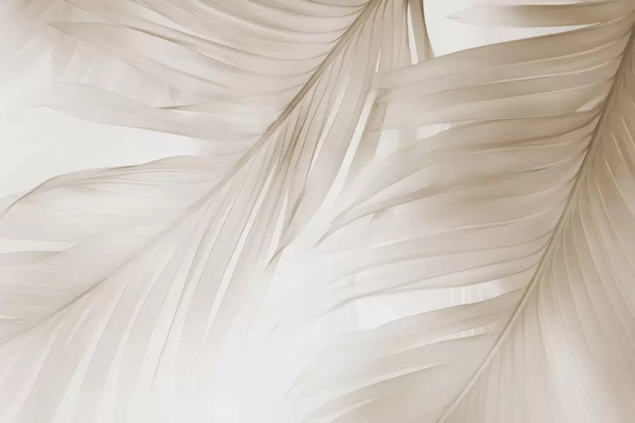 murales Hojas de helecho w04727