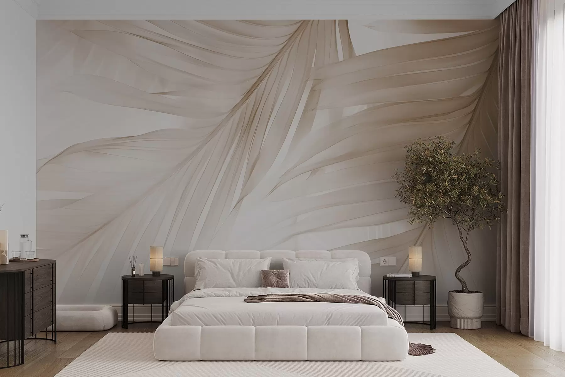 Wall Mural Photo Wallpaper Fern leaves w04727