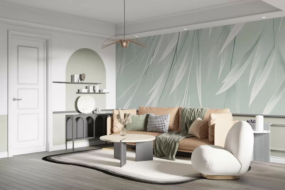 murales Hojas delgadas colgantes w04703v1